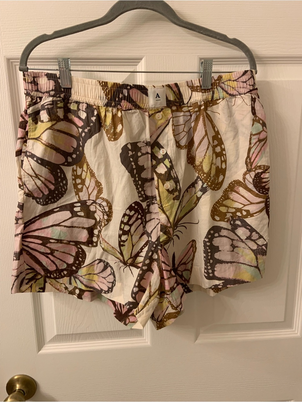 Anthropologie Butterfly-Print Boxer Shorts